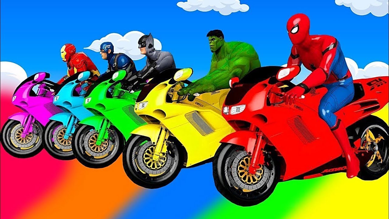 TRANSPORTING PIXAR CARS & FRUITS WITH COLORED & JOHN DEERE vs CLAAS vs TRACTORS - BeamNG.drive 