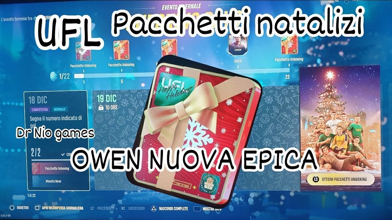 UFL 25 Owen in regalo 