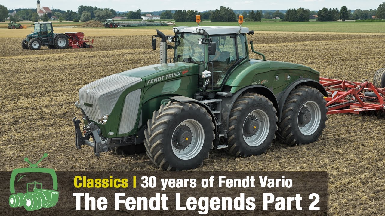 Les Légendes, partie 2 : Les géants Fendt Trisix et 1050 Vario | 30 ans de tracteurs Fendt Vario