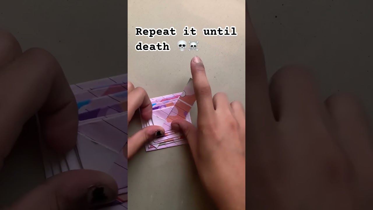 Bored! Try this 🩵#art #craftbug #shortsfeed #aesthetic #craft #ideas #diy