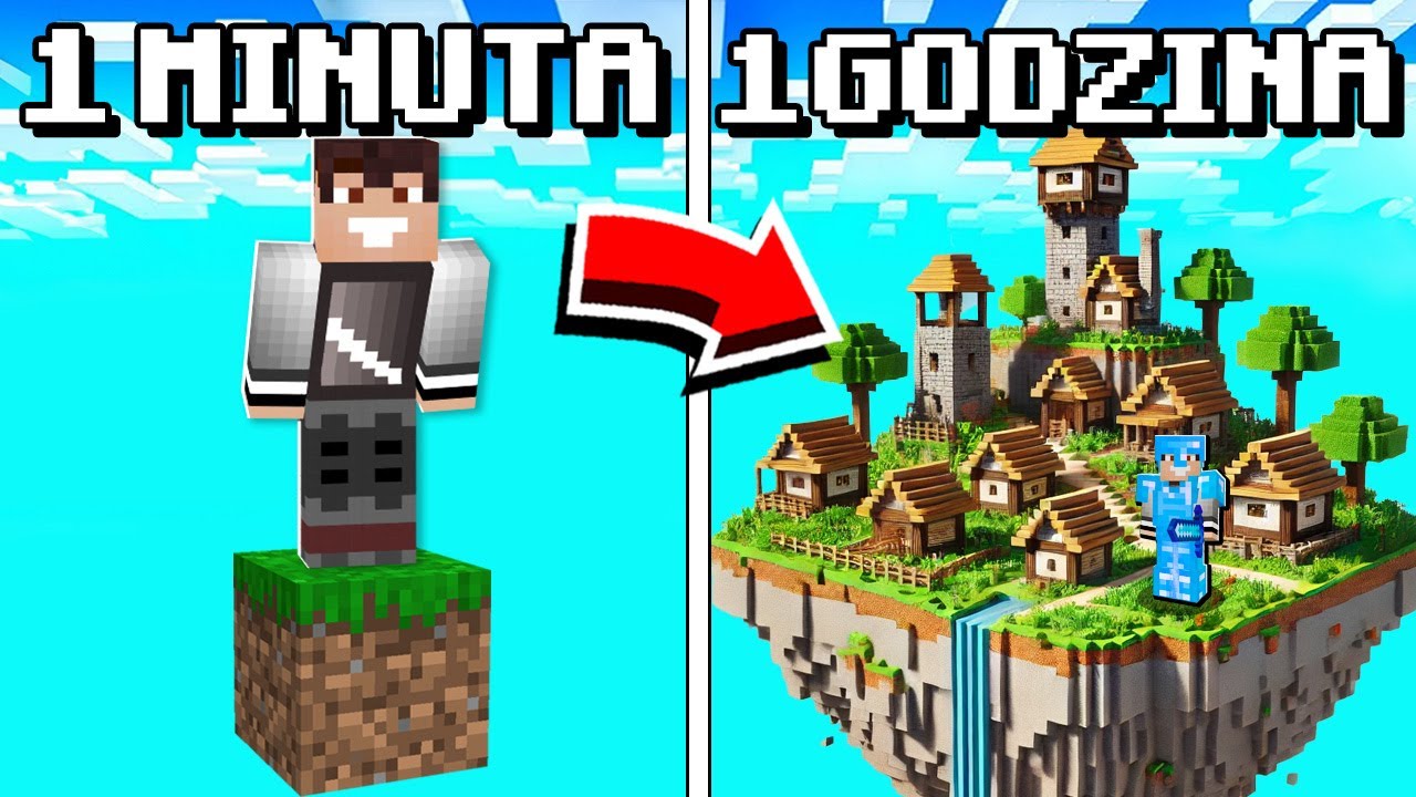 Jak ZBUDOWAŁEM NAJLEPSZY ONE BLOCK w Minecraft!