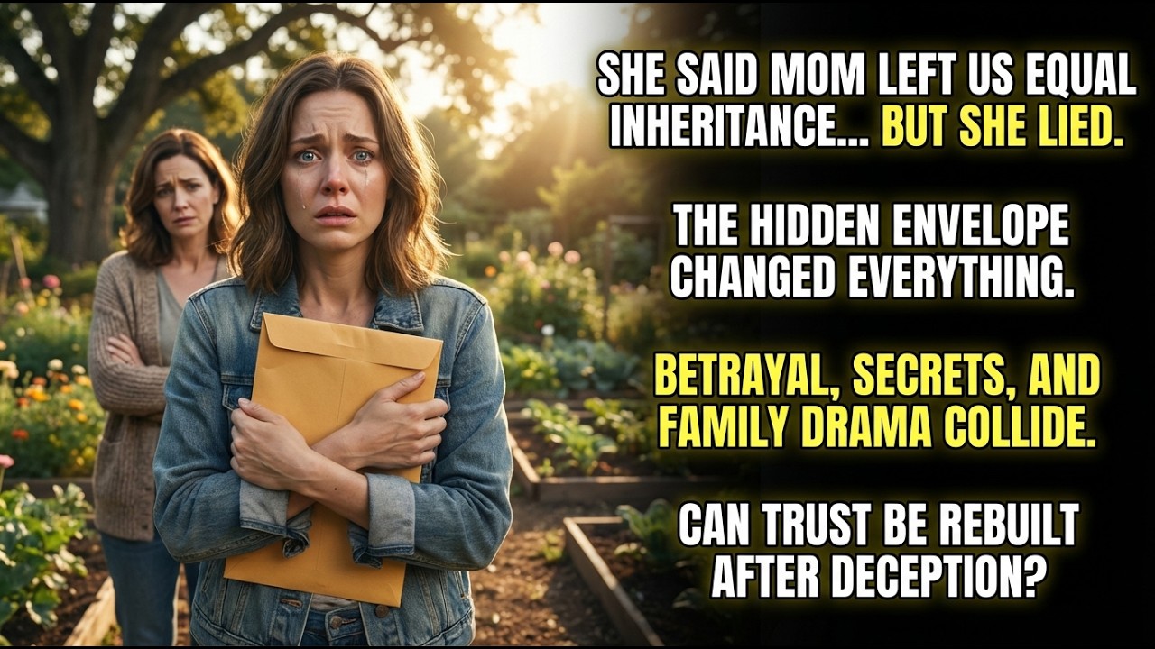 My sister said Mom left us equal inheritance &mdash; but she hid one envelope