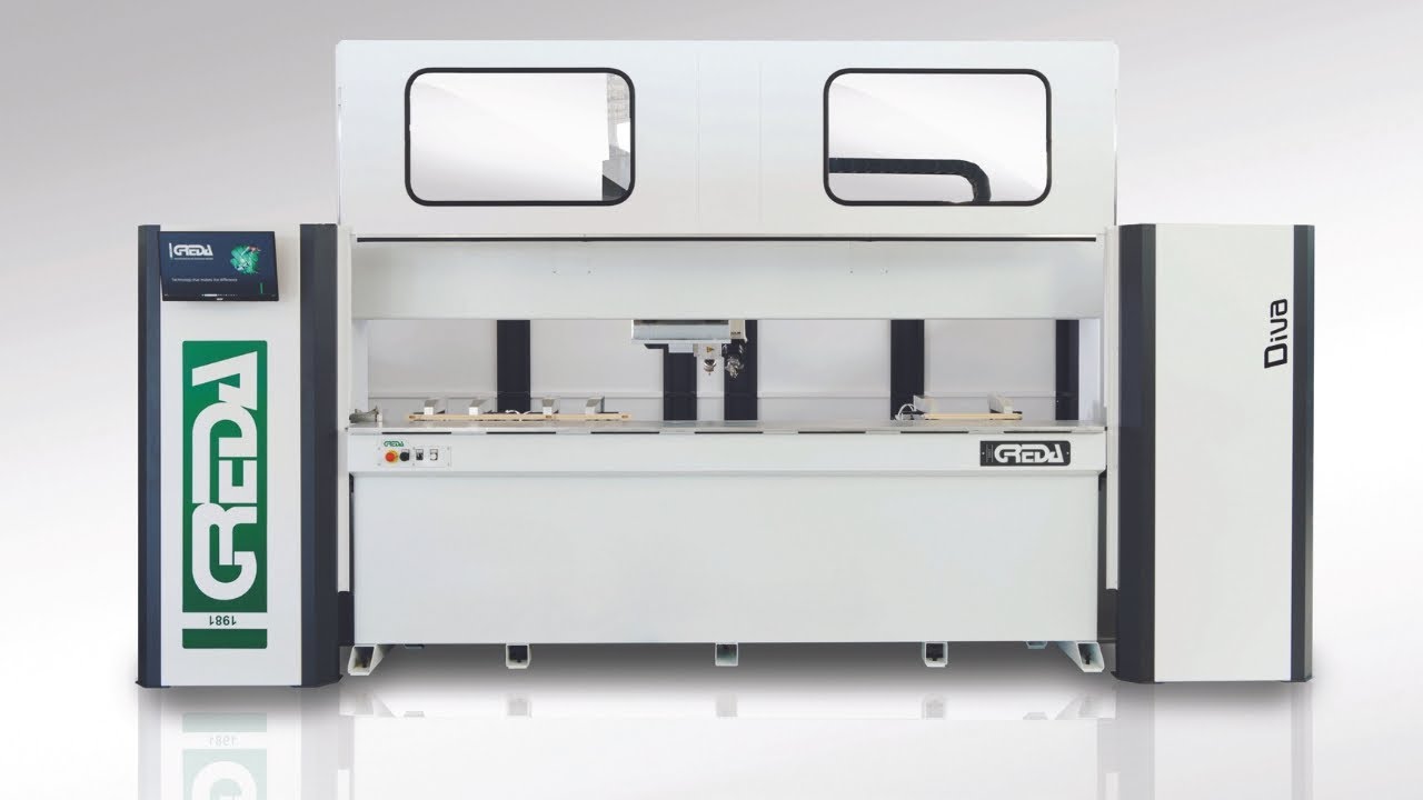 GREDA Diva Miter | 5-Axis CNC Machining Center | Woodworking Technology | Stiles Machinery