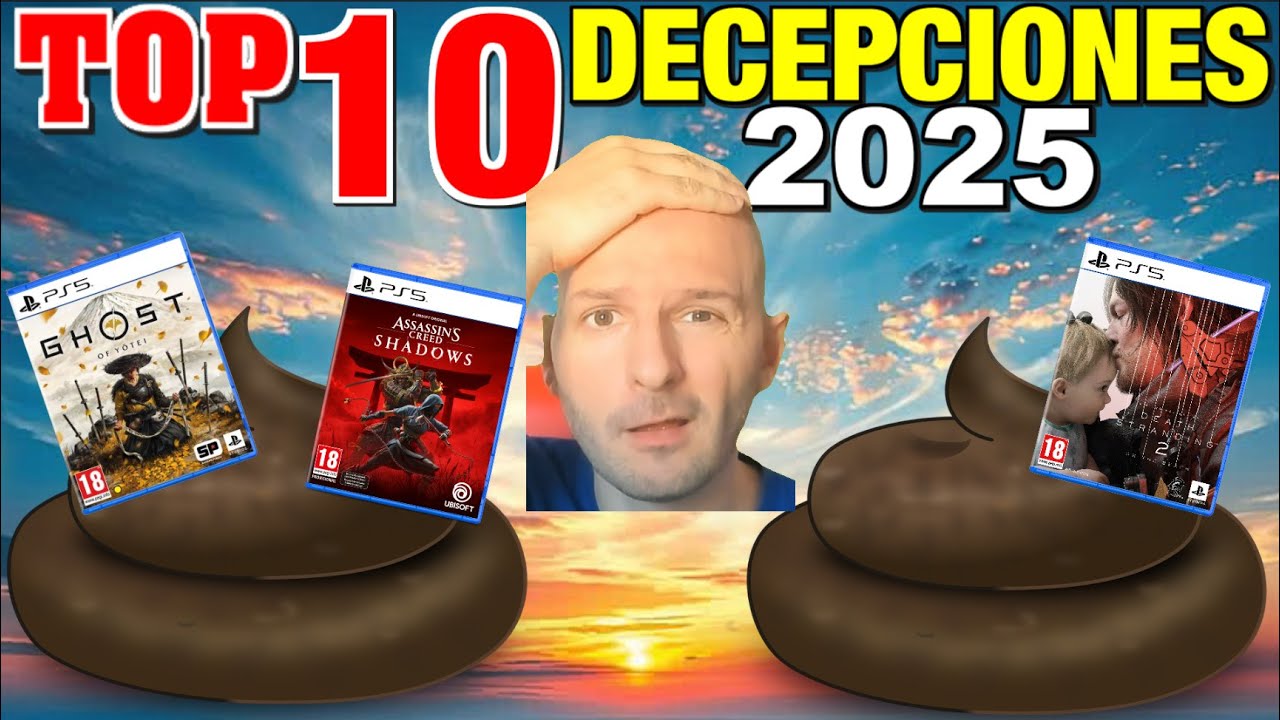 &iexcl;&iexcl;&iexcl;TOP 10 DECEPCIONES 2025!!! - Sasel - Rangking - espa&ntilde;ol - saselandia - videojuegos
