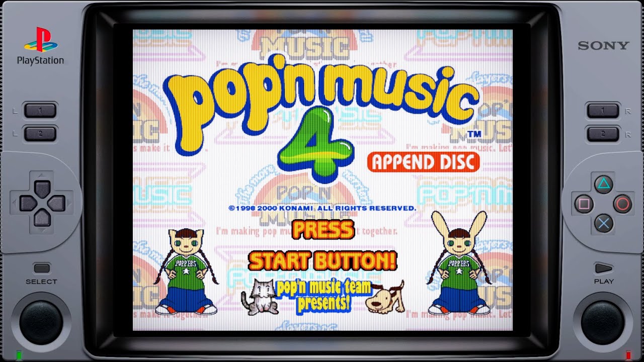 [PS1] Pop'n Music 4 (2000)