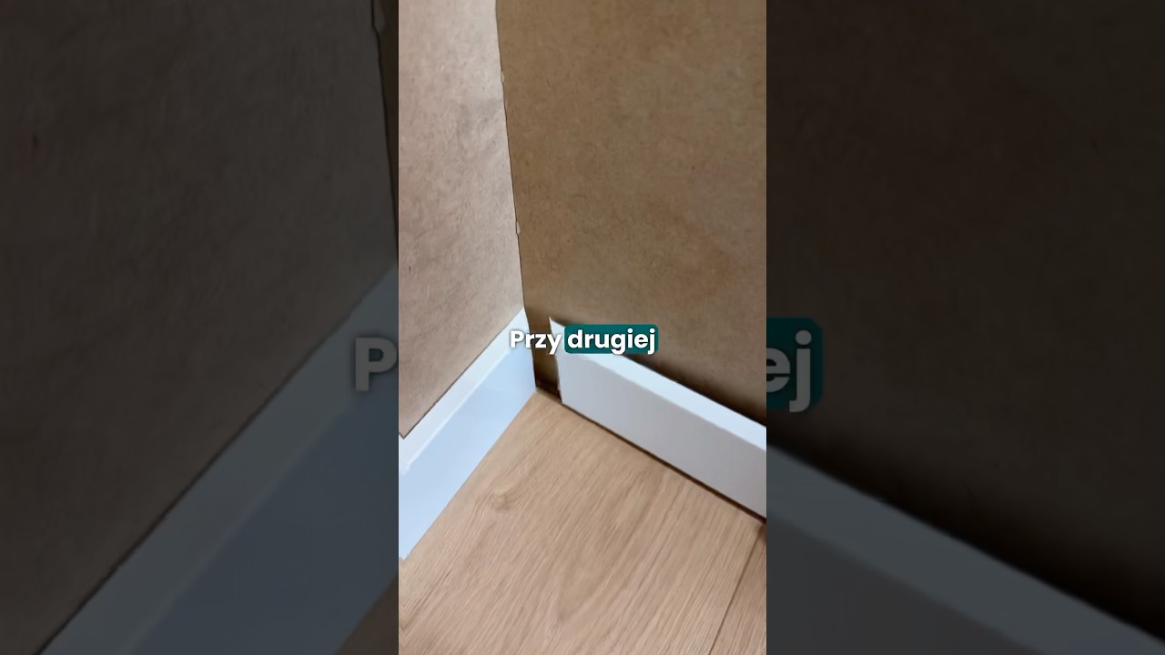 Jak prawidłowo zamontować listwy przypodłogowe⁉️🏠