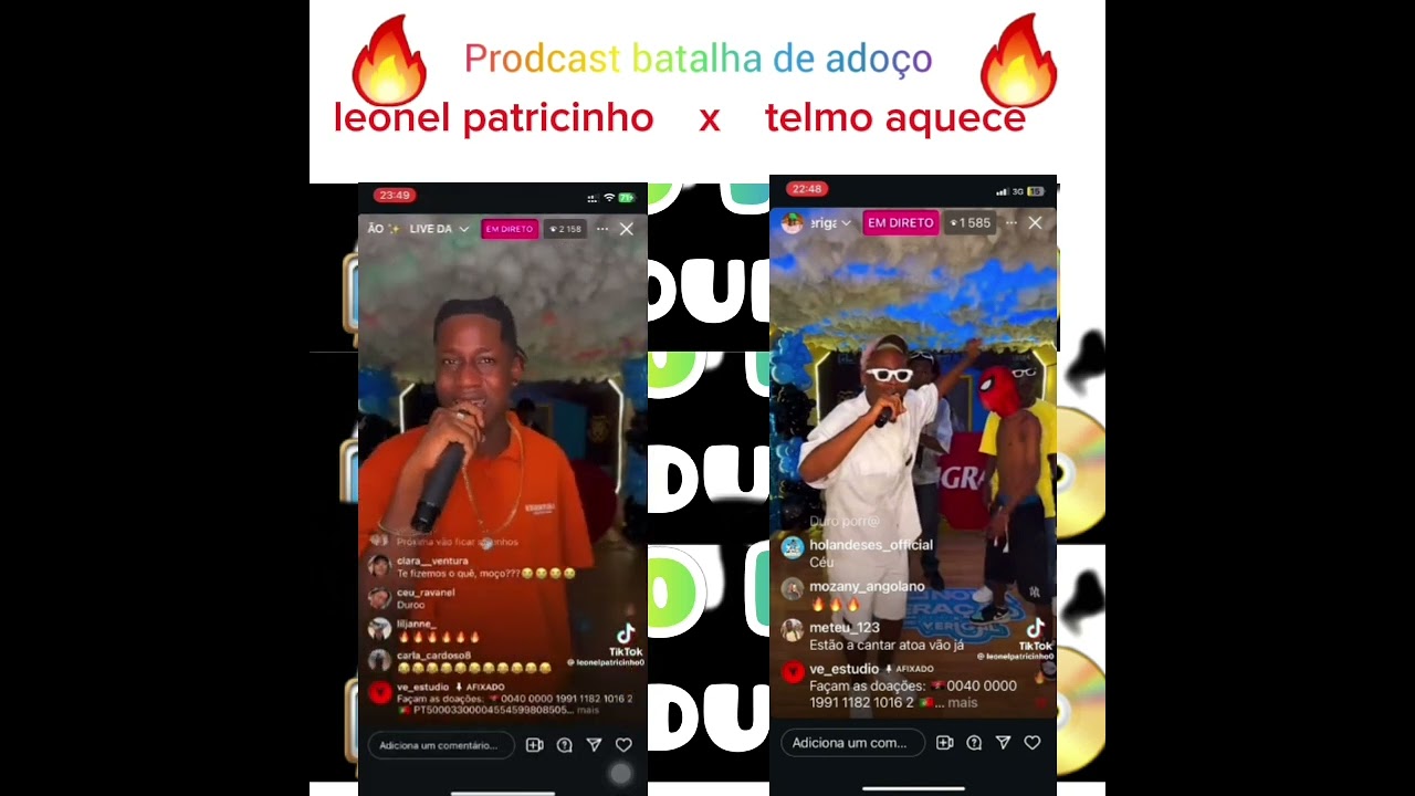 leonel patricinho vs telmo aquece quem e ma's mau no adoço?