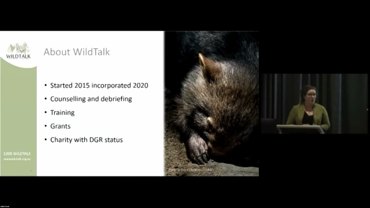 Supporting wildlife workers working in isolation and the impact to mental health - Frances Carleton