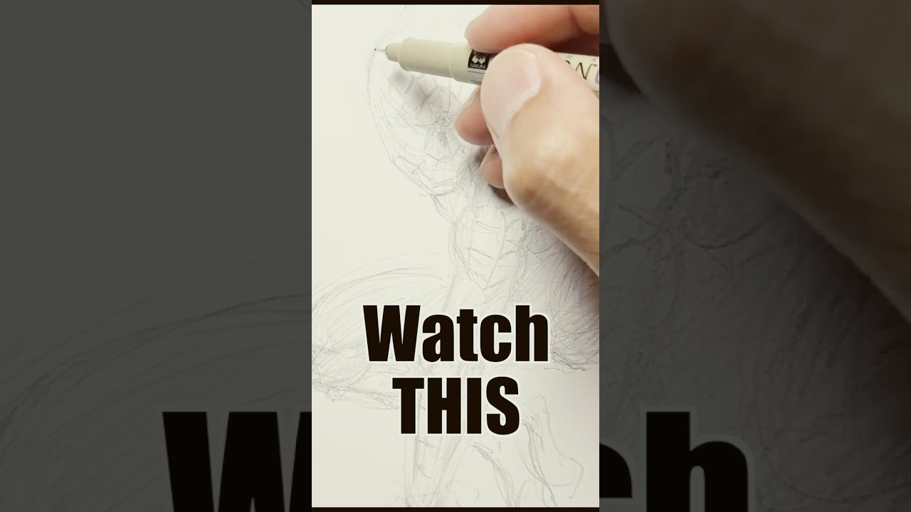 How to Ink Spidey