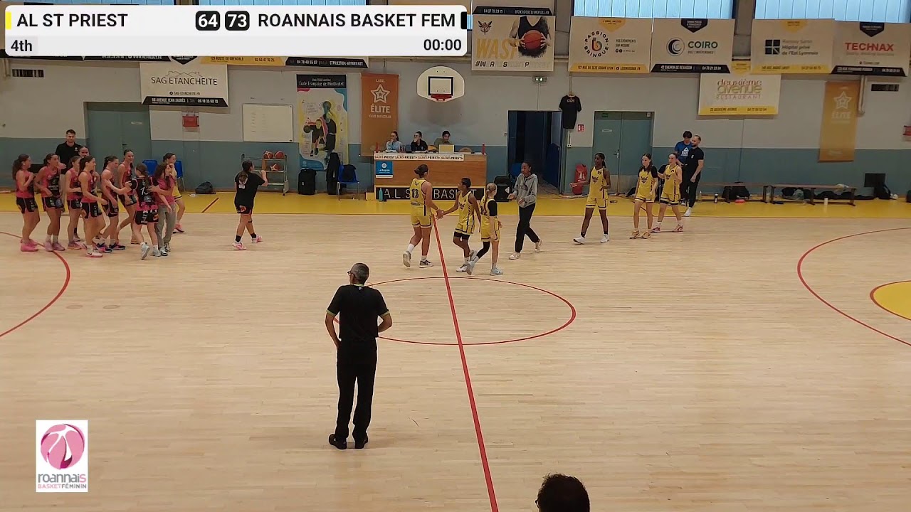 AL St Priest Basket vs ROANNAIS BASKET FEMININ - 22/09/2024