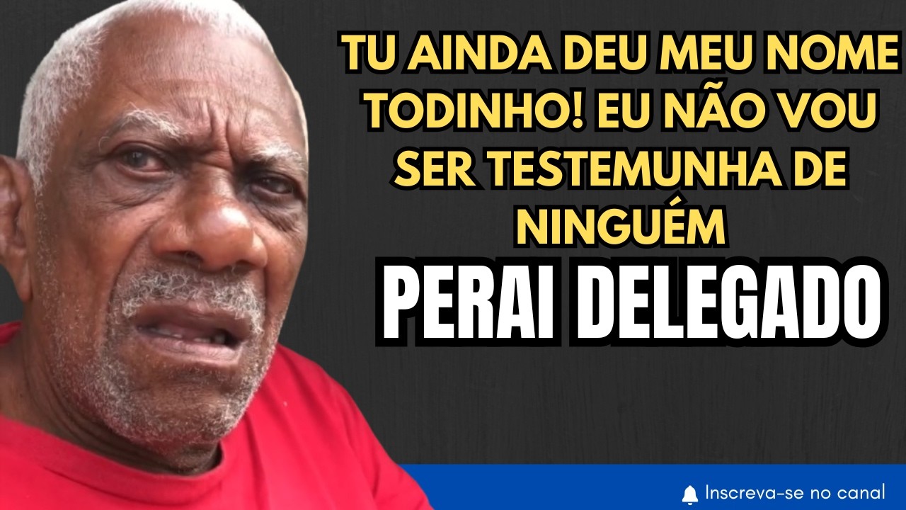 DELEGADO e RENAN denunciaram DALVA na polícia federal