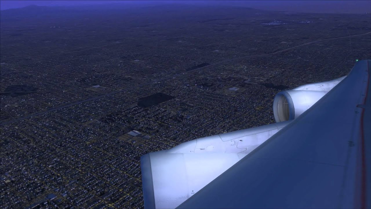 FSX 747-300 [FTX Global & FTX Vector] Los Angeles