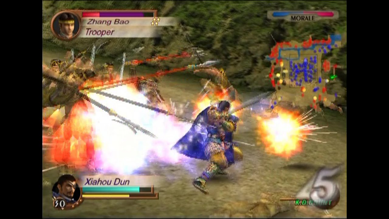 Dynasty Warriors 3 ... (PS2) Gameplay