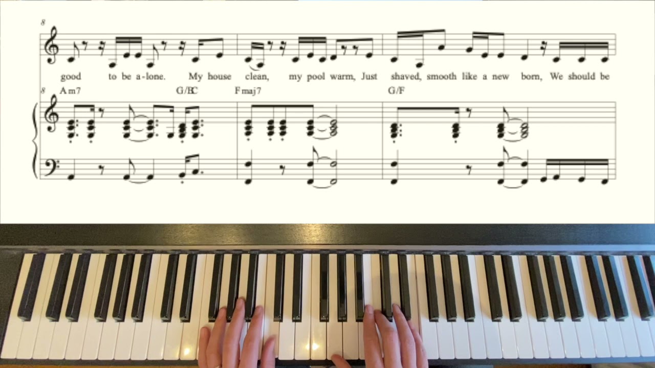 How To Play LEAVE THE DOOR OPEN by Bruno Mars, Anderson. Paak, Silk Sonic - piano tutorial PREVIEW