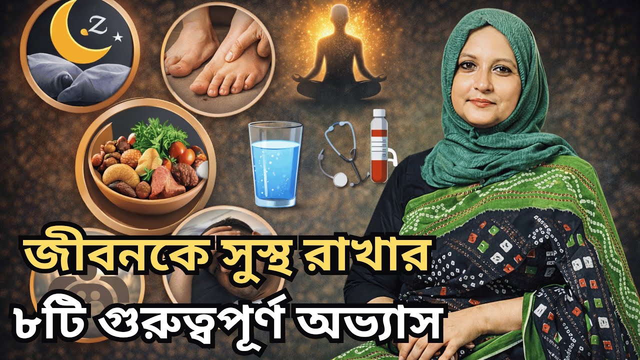 Секрет здоровья: 8 привычек, которые изменят ваше здоровье | С участием доктора Шахназ Чоудхури