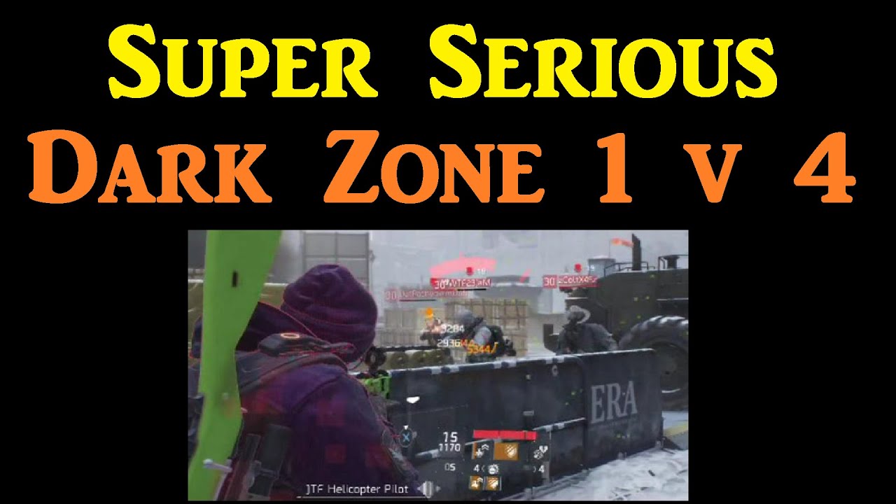 Super Serious Dark Zone Guide - Mtashed
