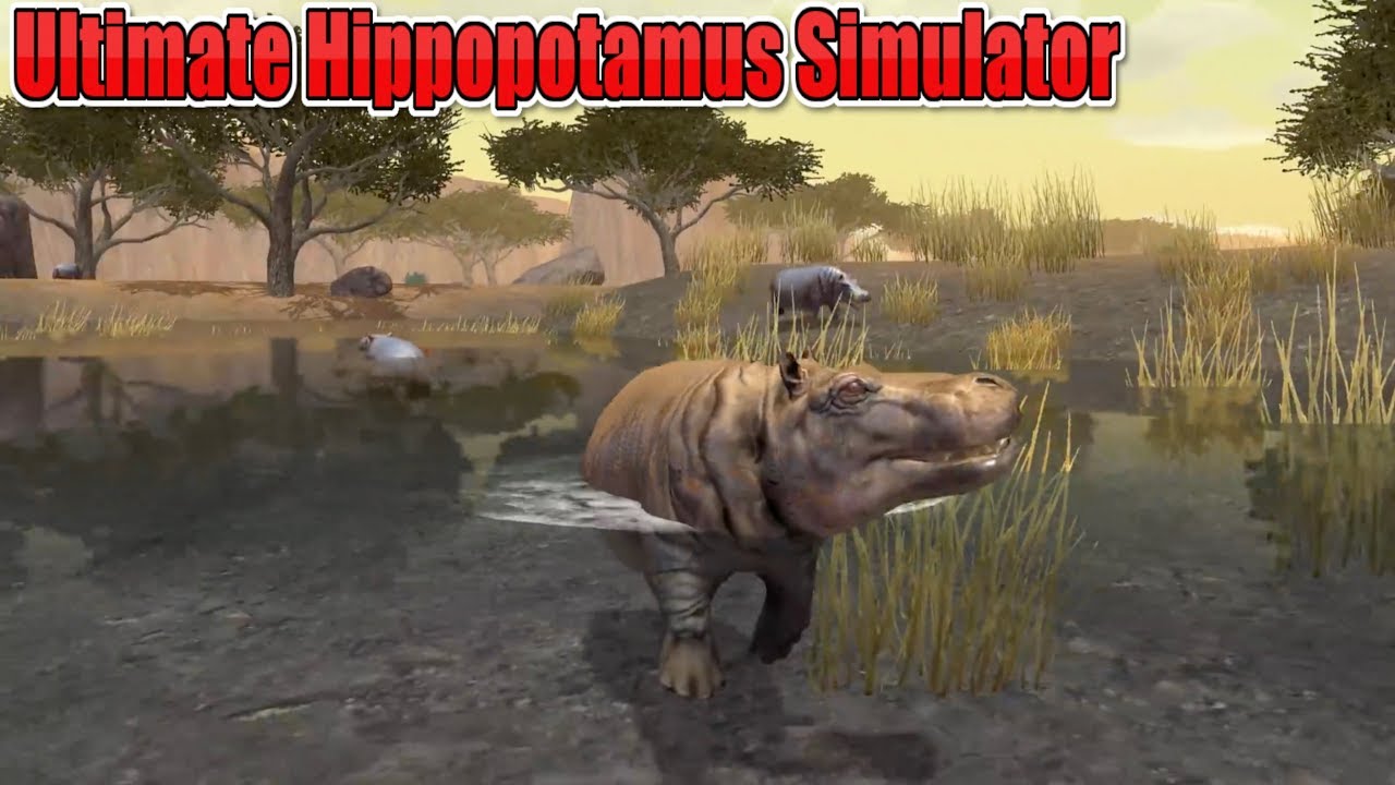 Ultimate Hippopotamus Simulator-Ultimate savanna Simulator-By Gluten Free Games-IOS/Google Play