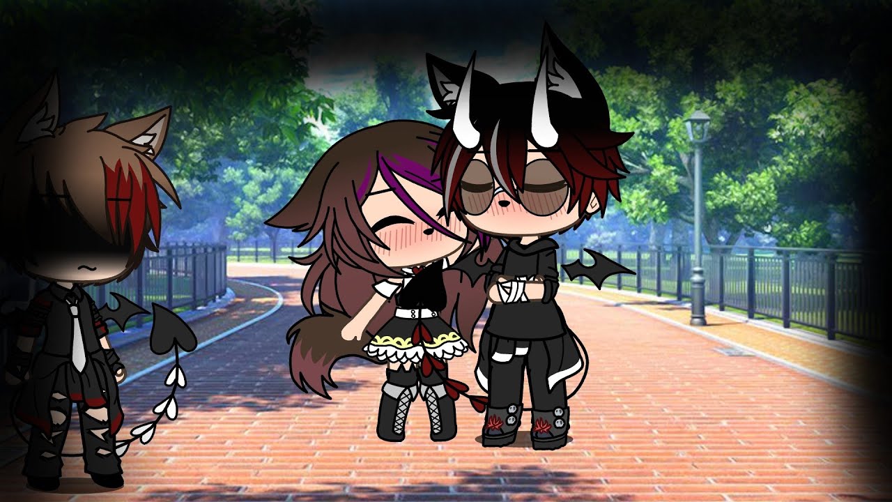 🍀Песенный батл бывших🤬 (Gacha Life) 🌚🖐️🍀🥀