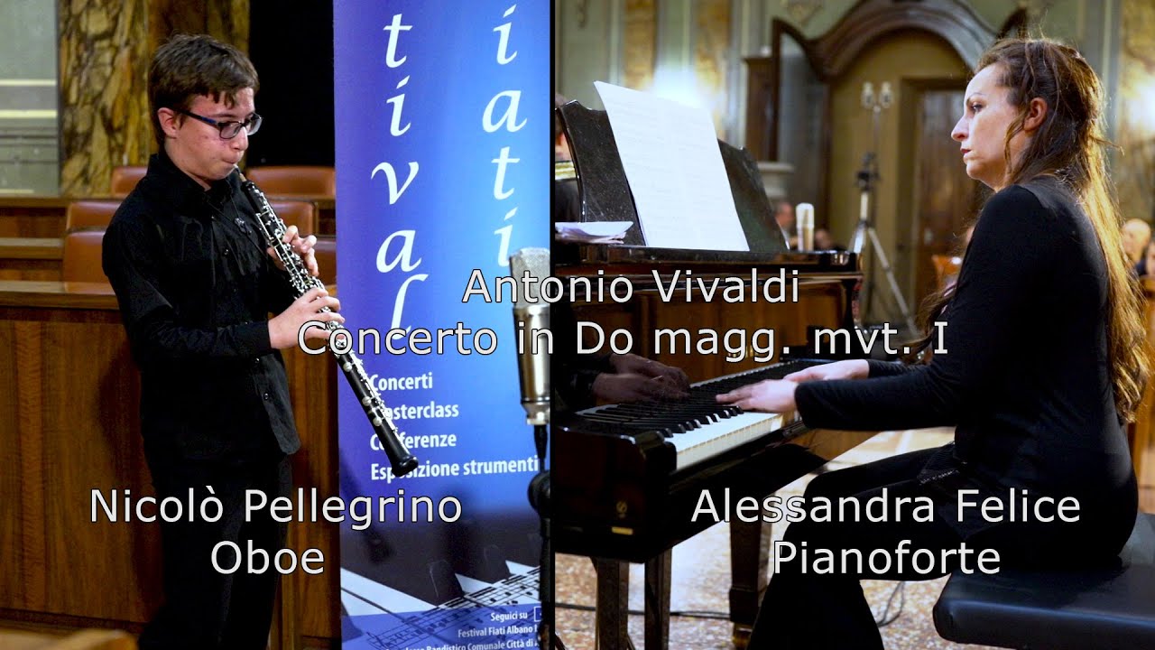 Vivaldi - Concerto in Do - Nicolò Pellegrino - Alessandra Felice