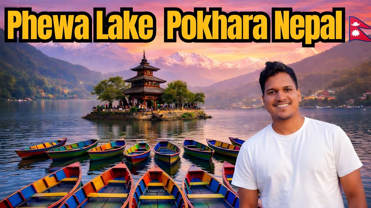 EP15 | Phewa Lake & Tal Barahi Temple Pokhara Nepal 🇳🇵 | Complete Travel Guide | GeoYatri #nepal 