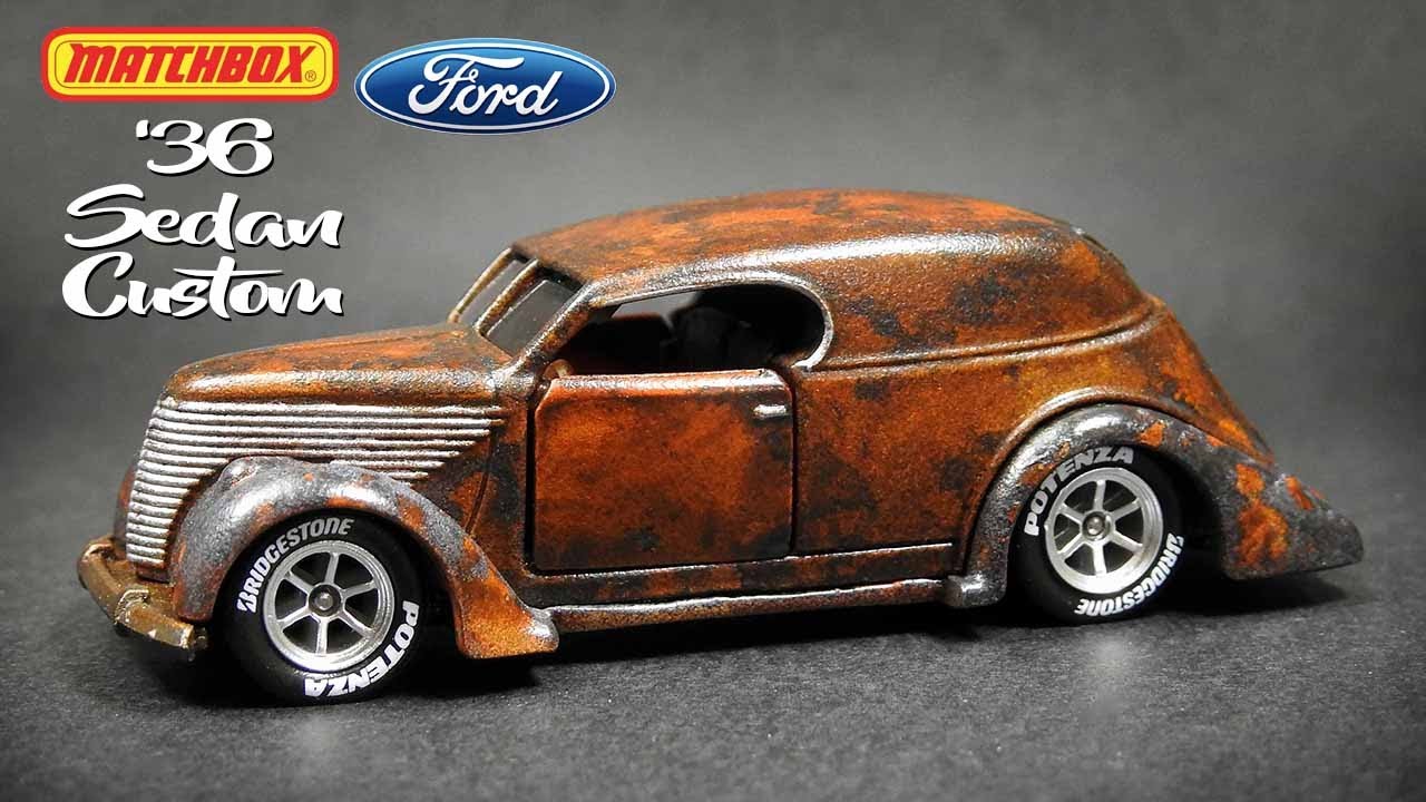 Matchbox Custom Ratted '36 Ford Sedan Custom