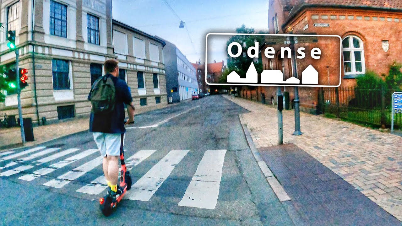 Met Voi-steps Odense in Denemarken verkennen