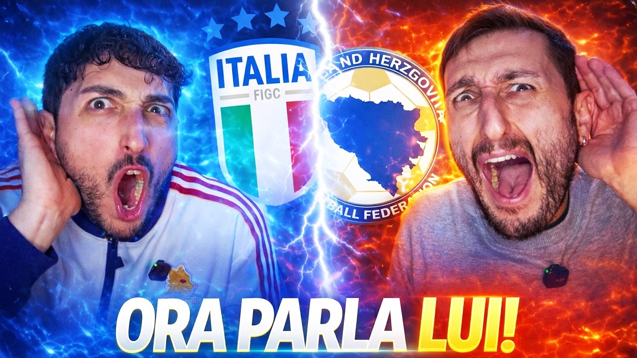 ITALIA-BOSNIA 😳 LE ESULTANZE&hellip; FABIO DICE LA SUA
