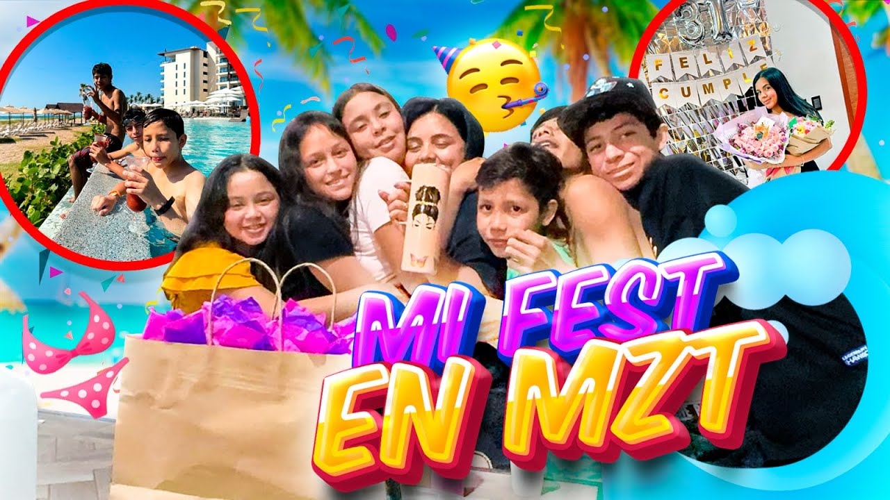 ASÍ CELEBRE MI CUMPLE EN MAZATLÁN 💝MUCHAS SORPRESAS @Grillo La Duda  y @Dania RV