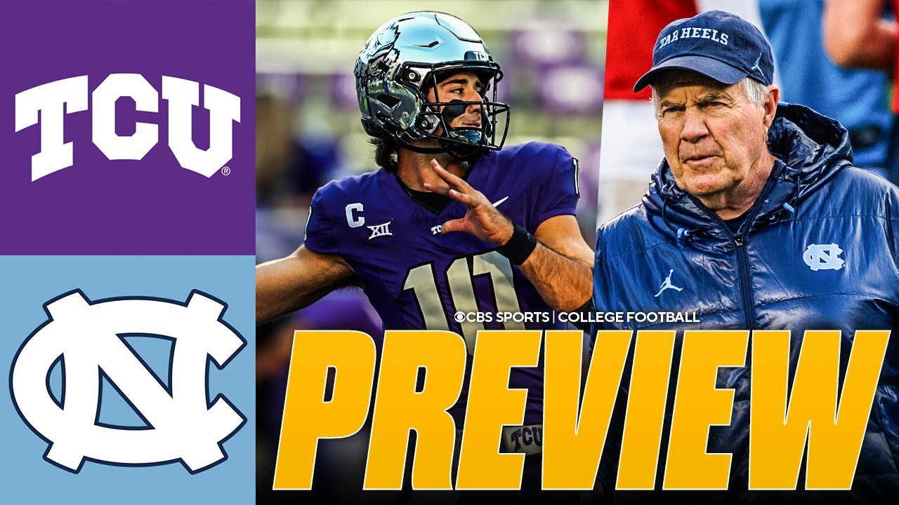 TCU Horned Frogs vs North Carolina Tar Heels | College Football Week 1 Game Preview