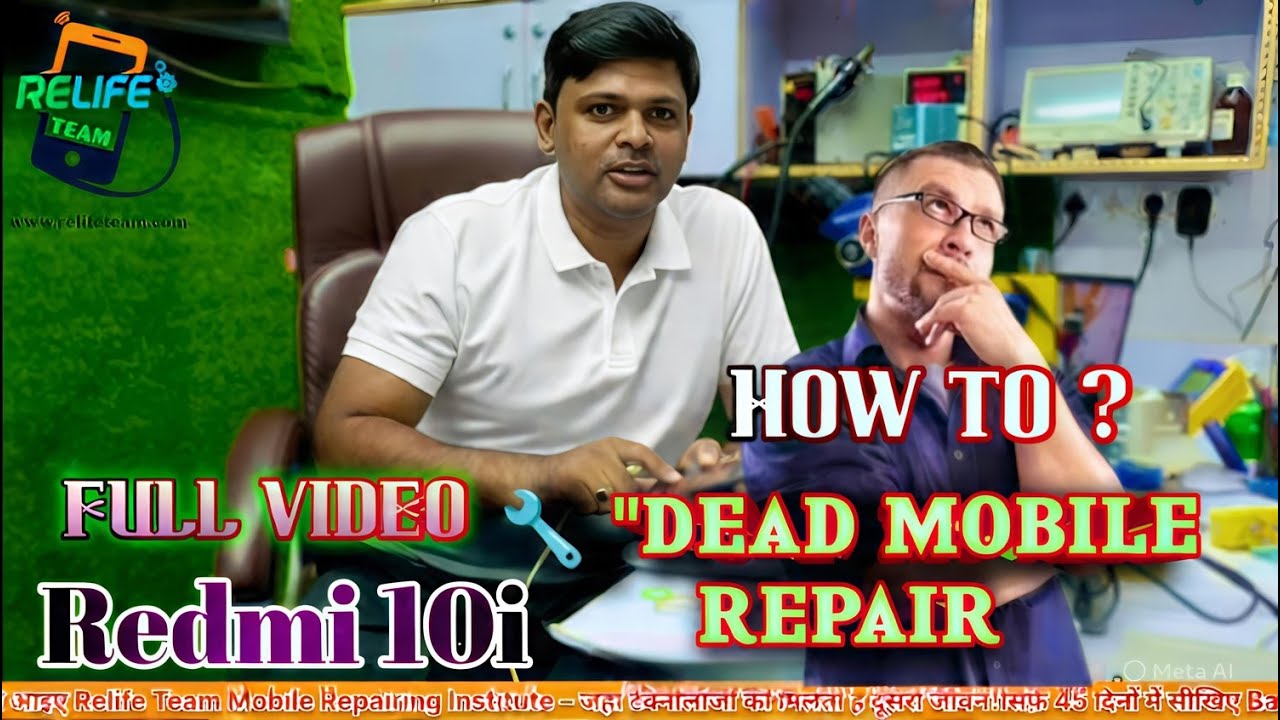 📱 Redmi 10i Dead Mobile Repair –Full Tutorial step by step Dead Mobile 