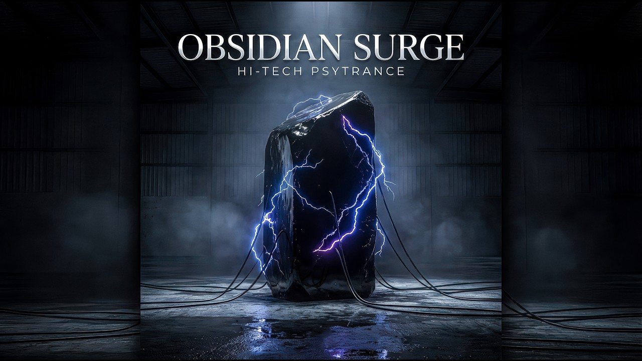 ULTRA AGGRESSIVE HI-TECH PSYTRANCE ALBUM MIX | 180 BPM FULL POWER | OBSIDIAN SURGE