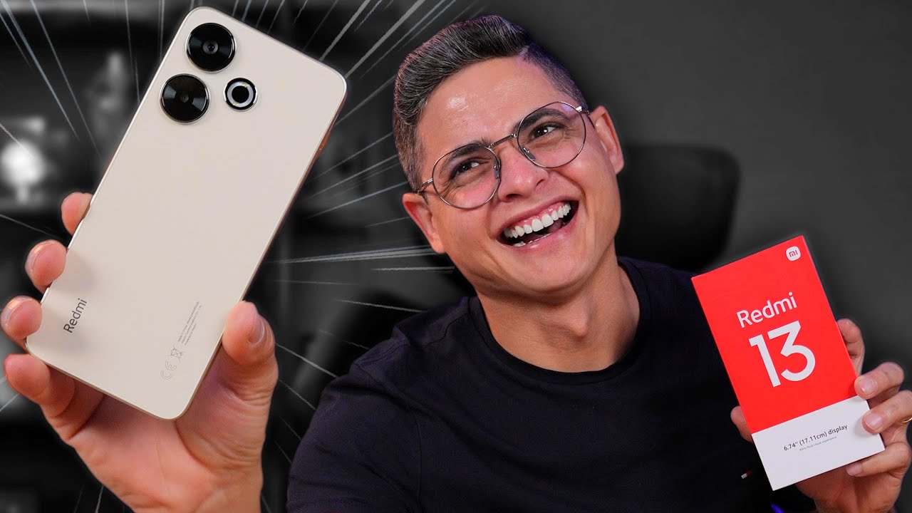 Esse Xiaomi Redmi 13 não faz SENTIDO! Unboxing e Impressões