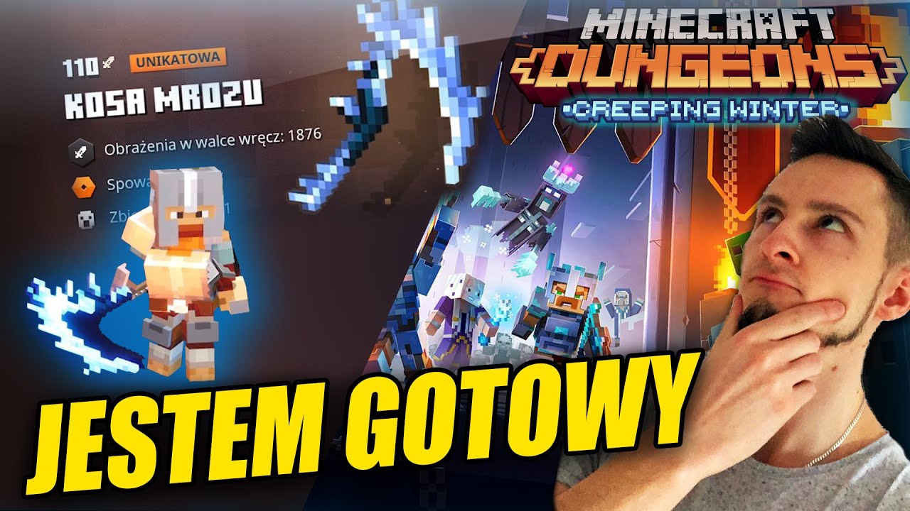 Gotowy na CREEPING WINTER - Minecraft Dungeons (PL) Gameplay (PL) #32