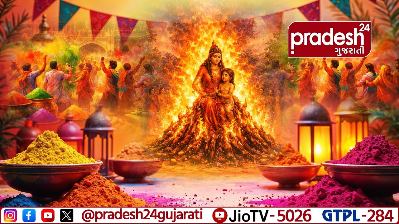 હોલીકા દહન | Pradesh24Gujarati