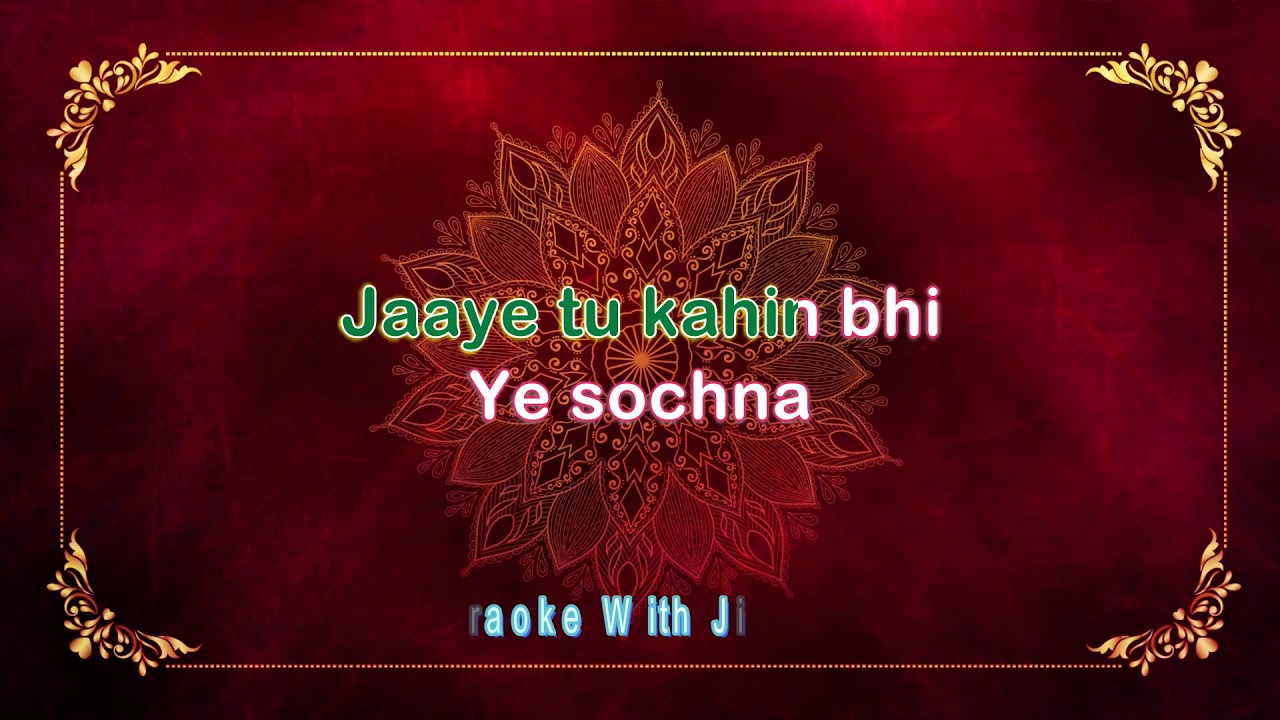 Baatein Ye Kabhi Na (Female) | Karaoke With Lyrics | Khamoshiyan | Palak Muchhal | Free Full Karaoke