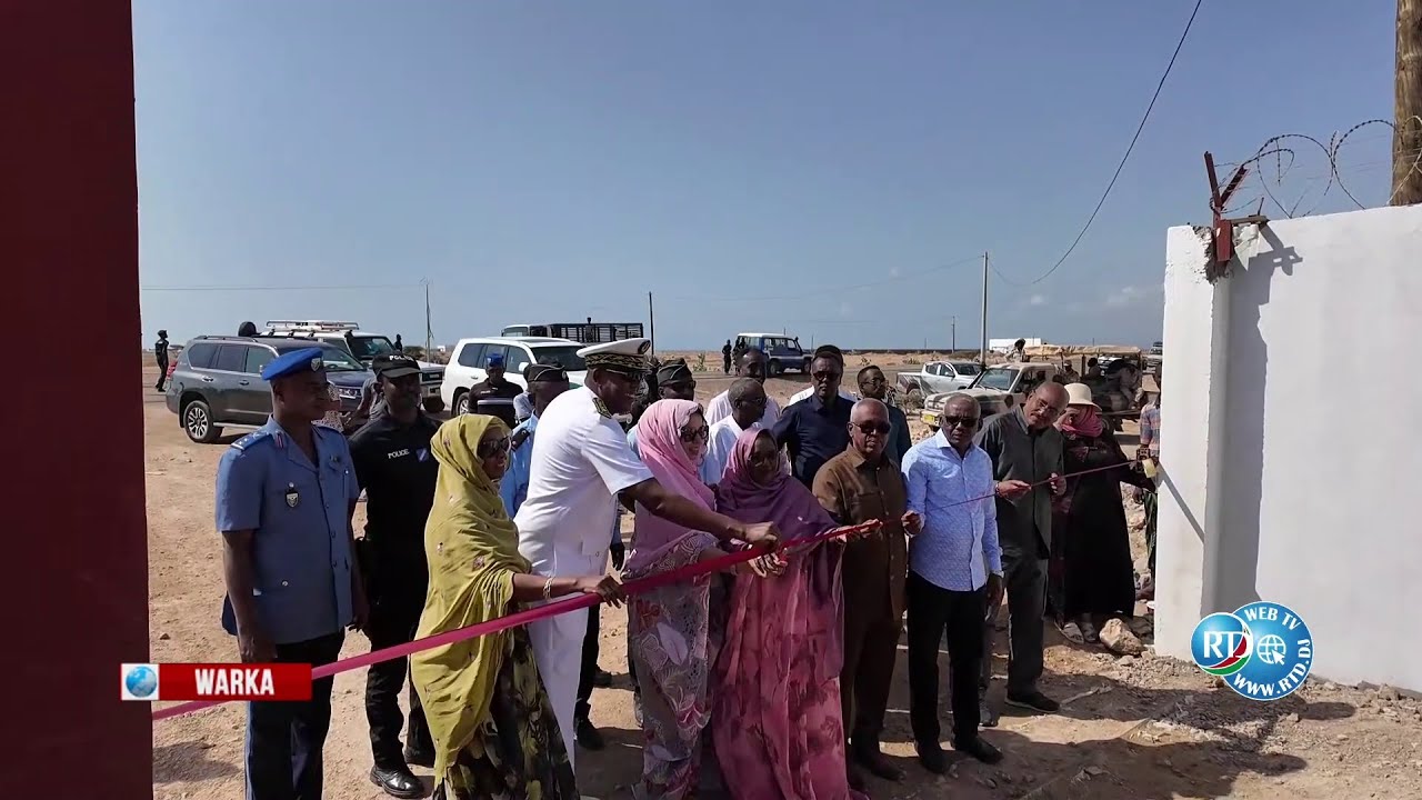 Obock : la ministre Ouloufa inaugure le stock stratégique de proximité et les locaux du ministère