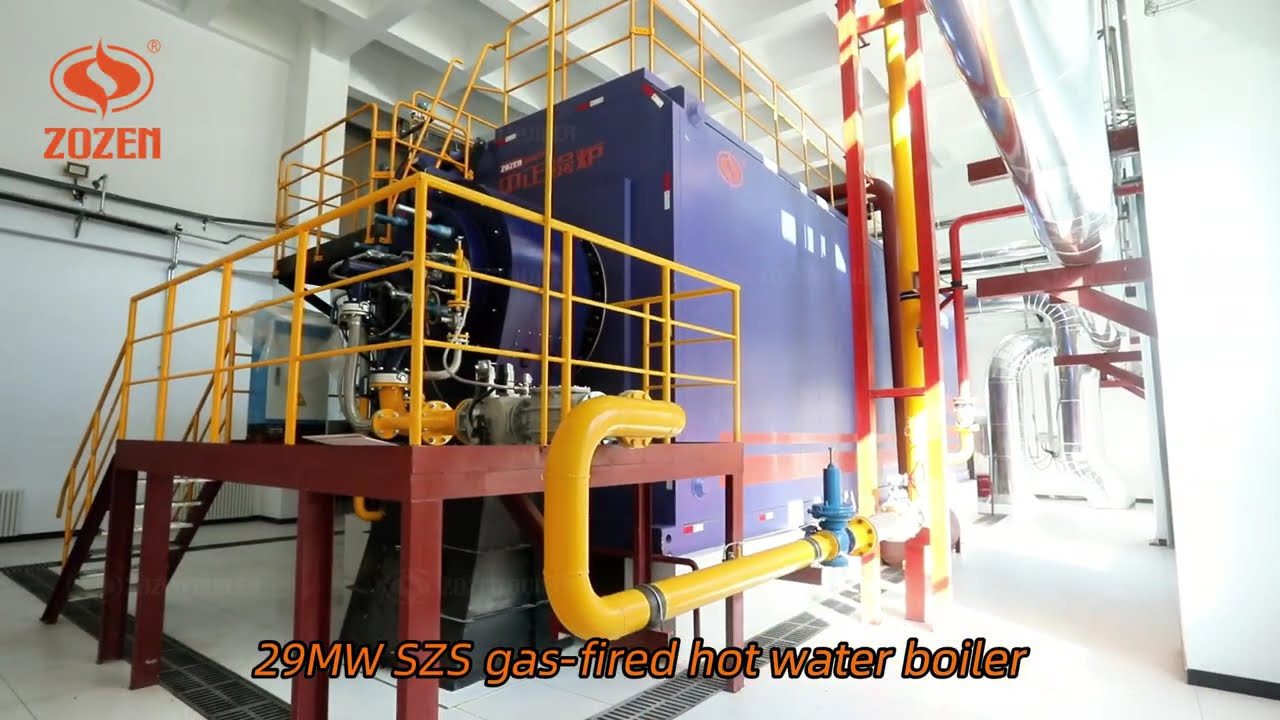 ZOZEN Gas-Fired Hot Water Boiler: High-Efficiency, Low-NOx, Smart Heating for Cities