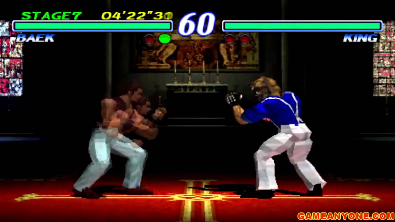 Tekken 2 - [Arcade - Medium Mode] - Baek Playthrough