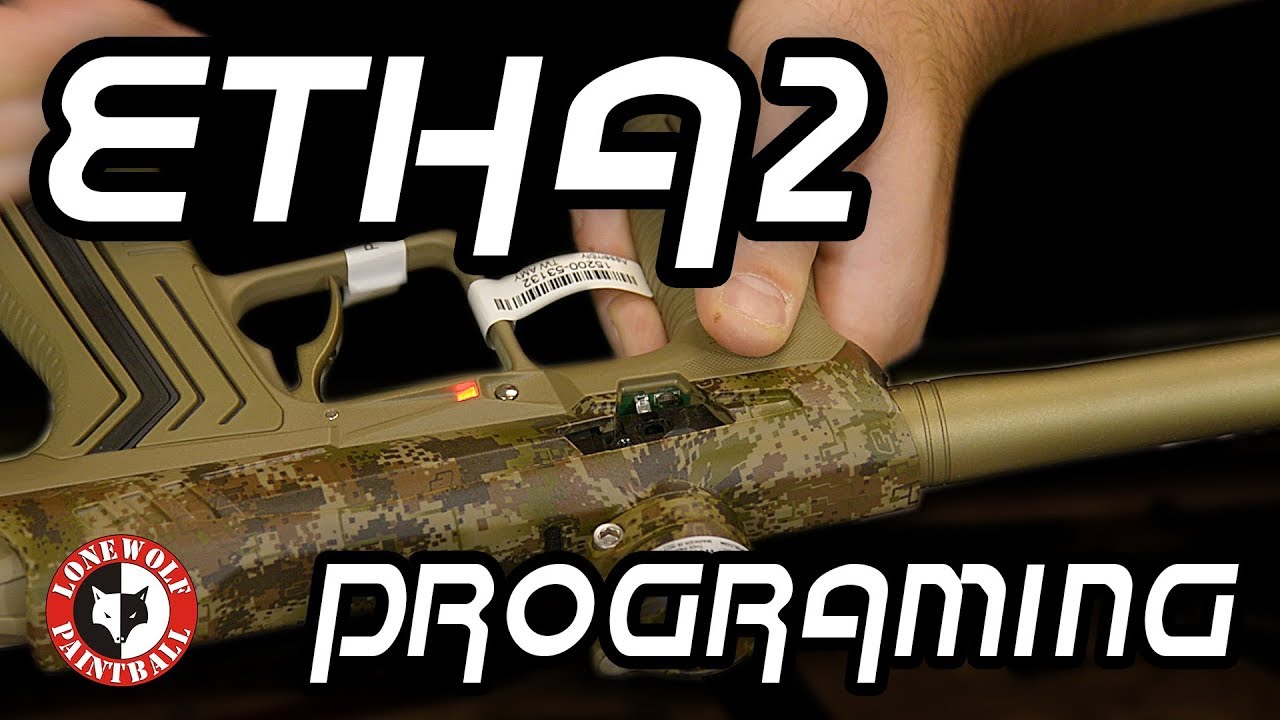 How to Program & Factory Reset a Planet Eclipse Etha 2 | Lone Wolf Paintball Michigan