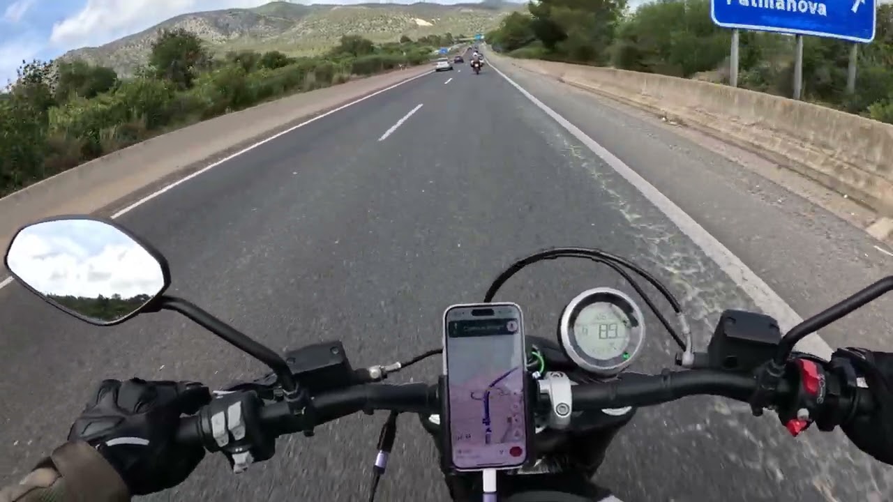 Exploring Palma on MotorBike - Scene 1