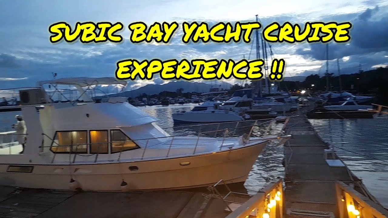 Subic Bay Zambales Yacht Cruise Experience! First time to try this! :)