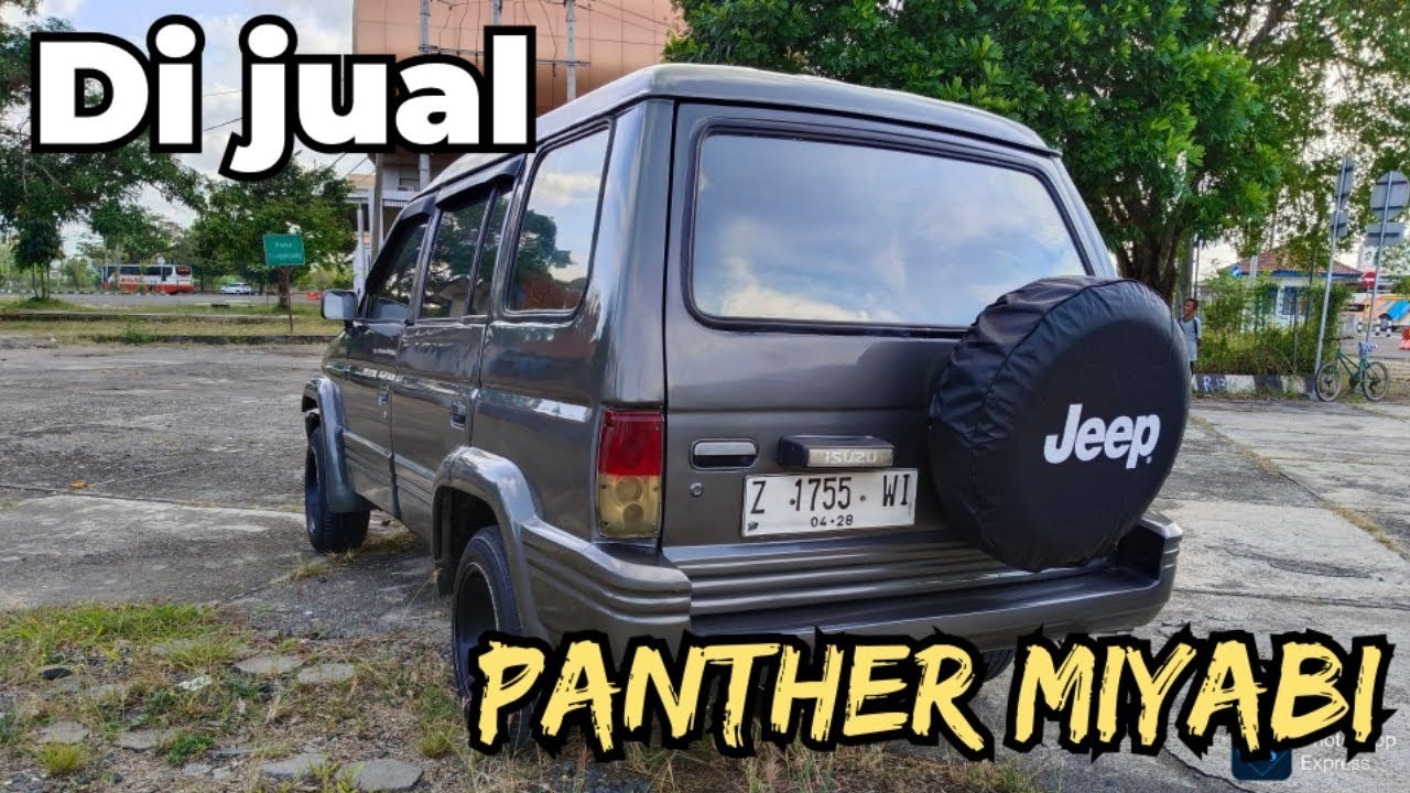 Di jual isuzu panther miyabi tahun 1992 || diesel irit