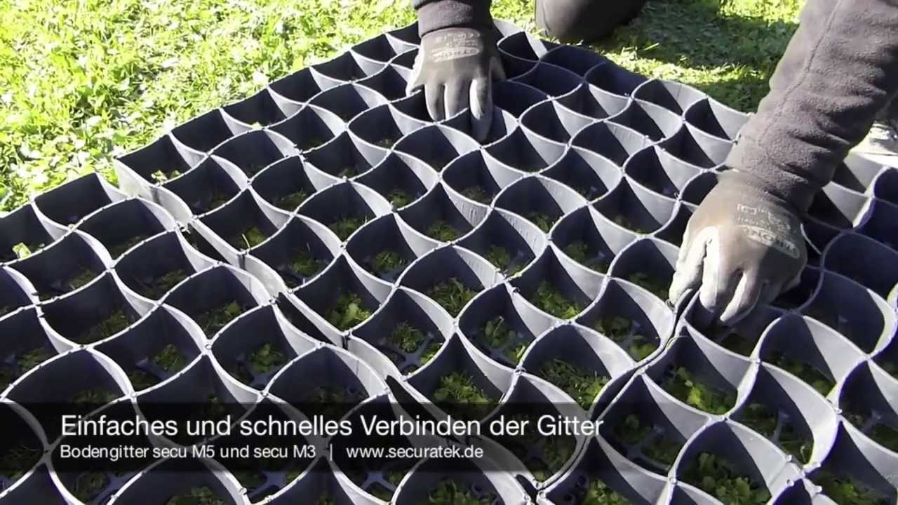 Bodengitter BG50 (Rasengitter aus Kunststoff)