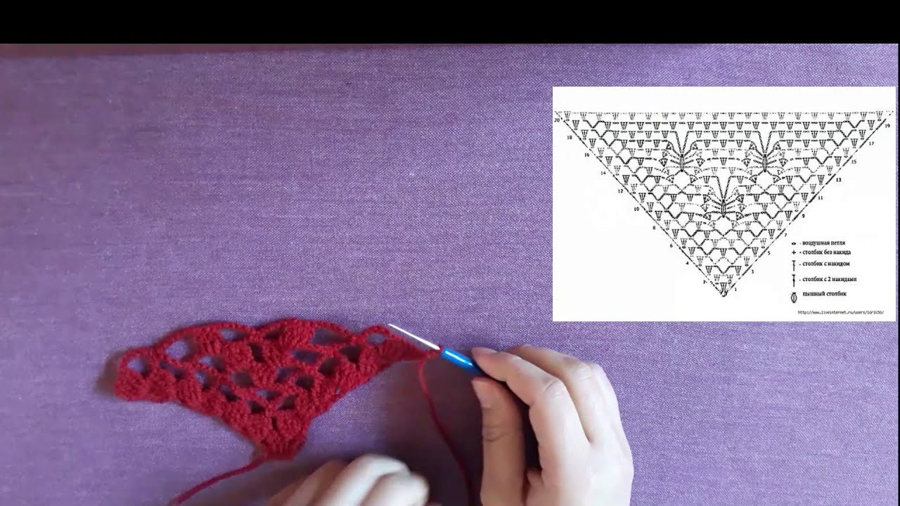 How To Crochet The Butterfly Stitch  Shells Shawl | Crochet Shawl | part 1