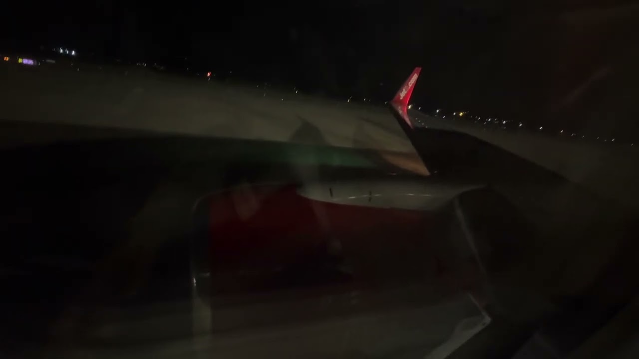 Jet2 Boeing 737-8AS Pushback Engine Start Taxi Take Off from Bodrum to Antalya