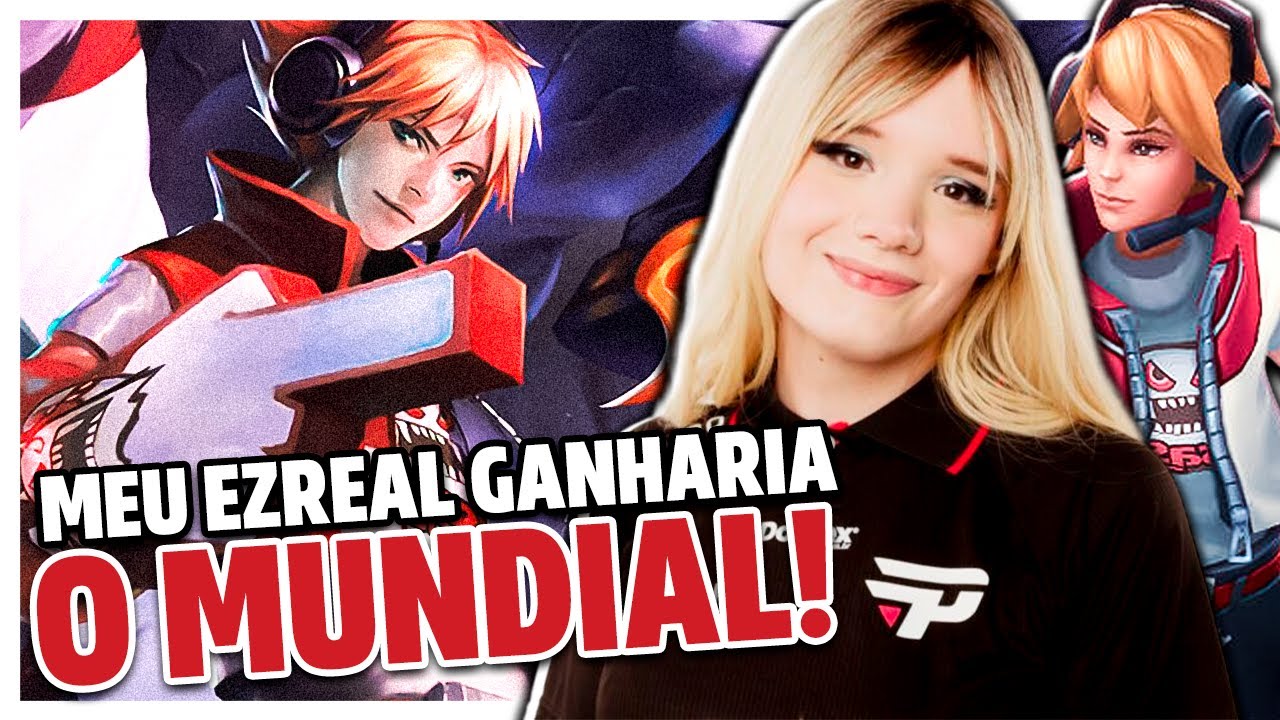 LOL: PAIN TITRANS ENSINANDO O JEITO CERTO DE JOGAR COM O EZREAL! | Sabrinoca