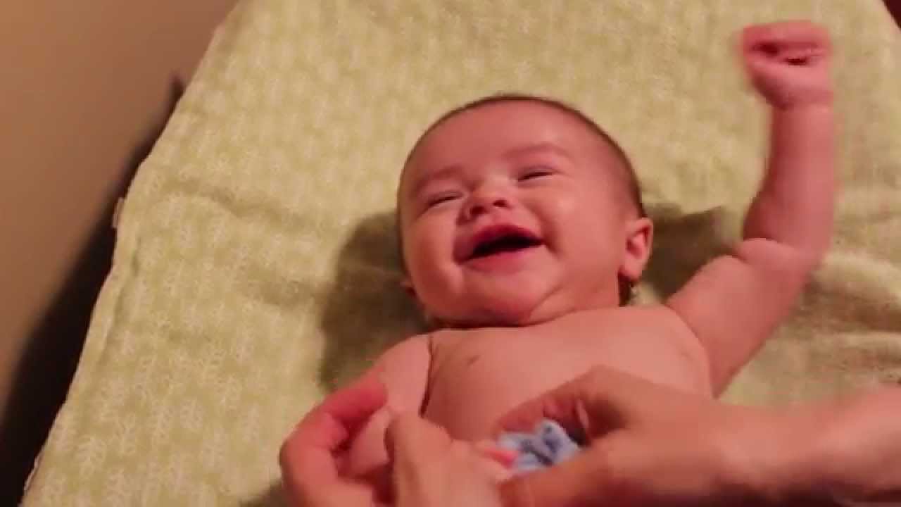 Cloth Tickles Baby