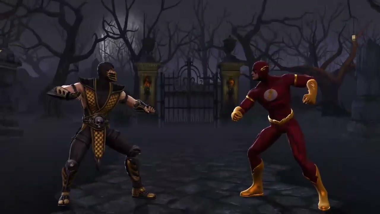 Kory plays mortal kombat vs dc universe for nostalgia