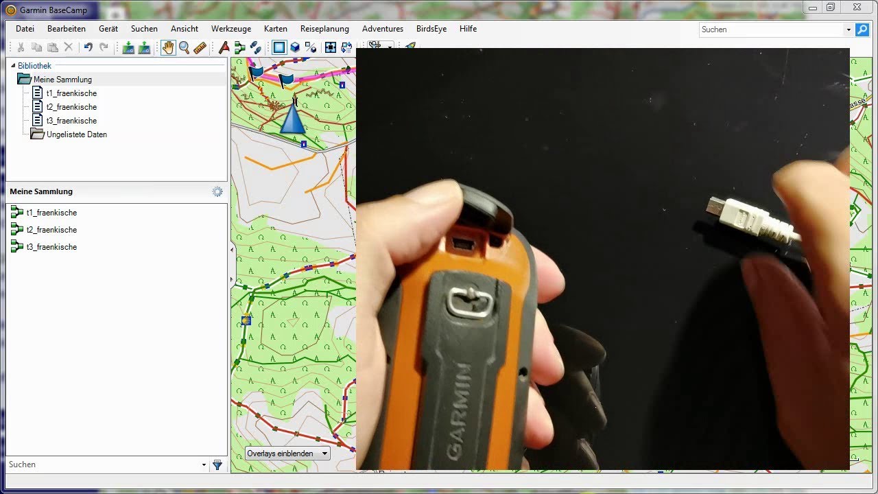 Rittplanung und Tourenplanung: Übertragung zum GPS Gerät (RWK#6)