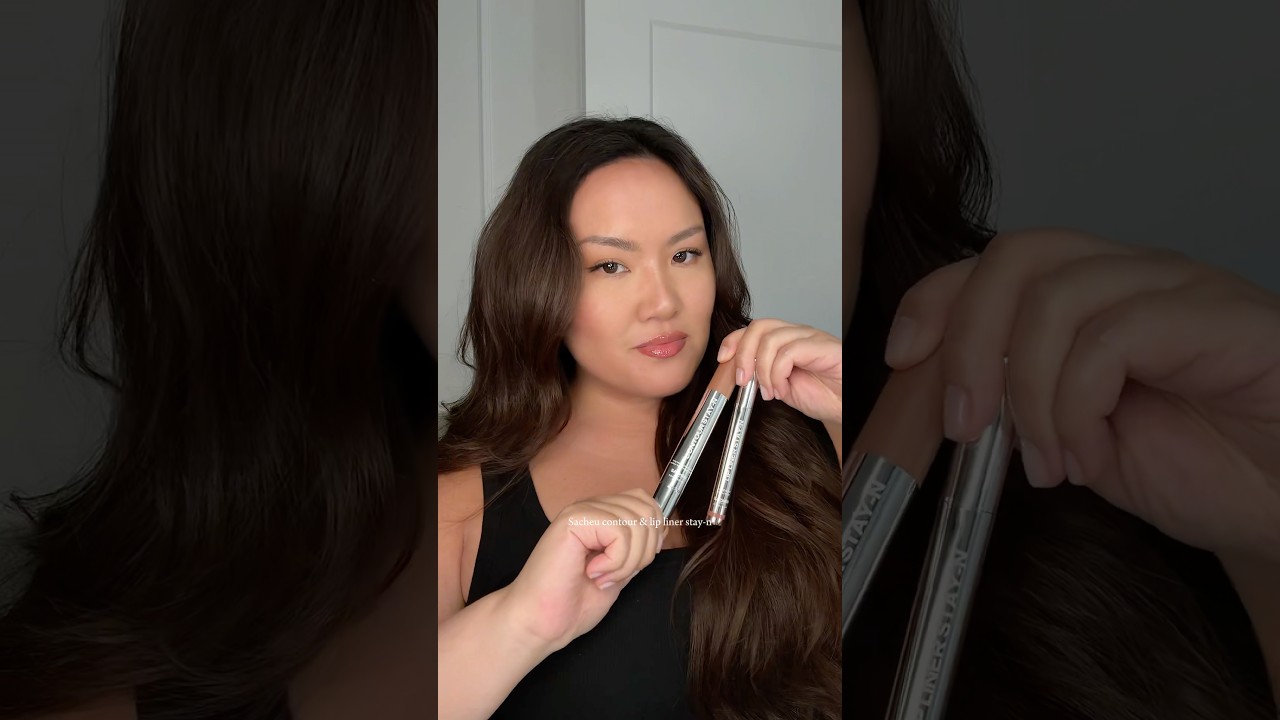 Sacheu Beauty Lip Liner & Contour Stay-N | #sacheubeauty #sacheu #lipstain #contour #makeuptryon